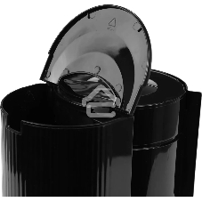 Кофеварка капельная Moulinex FG121811 черный, молотый, 1.1 л, 800 Вт.