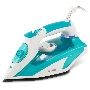 Утюг Vitek VT-8355 (MC) белый/бирюзовый 1. Максимальная мощность 2600 Вт 2. Керамическая подошва 3. Емкость для воды 400 мл