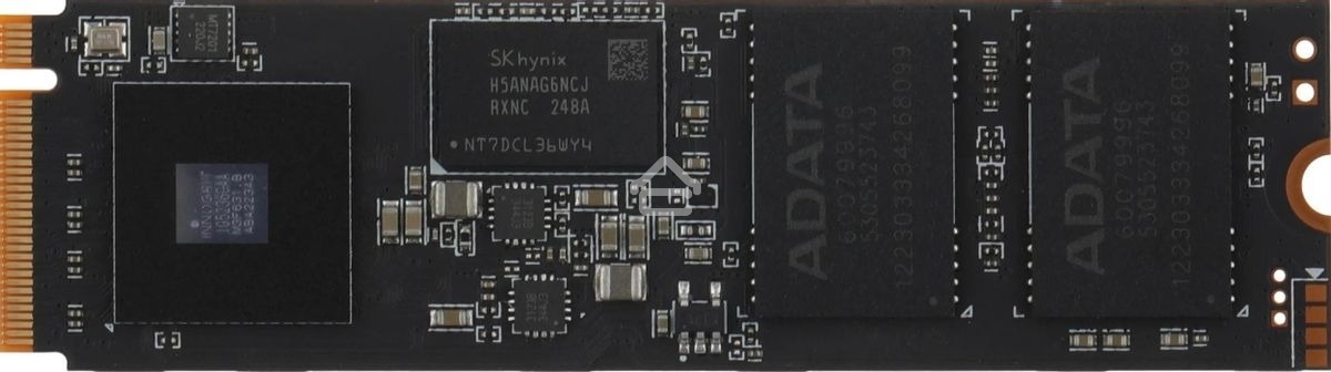 Накопитель SSD ADATA XPG BLADE S70, 4Tb, PCIe 4.0 x4, M.2 2280, NVMe, R/W 7400/6600, с радиатором