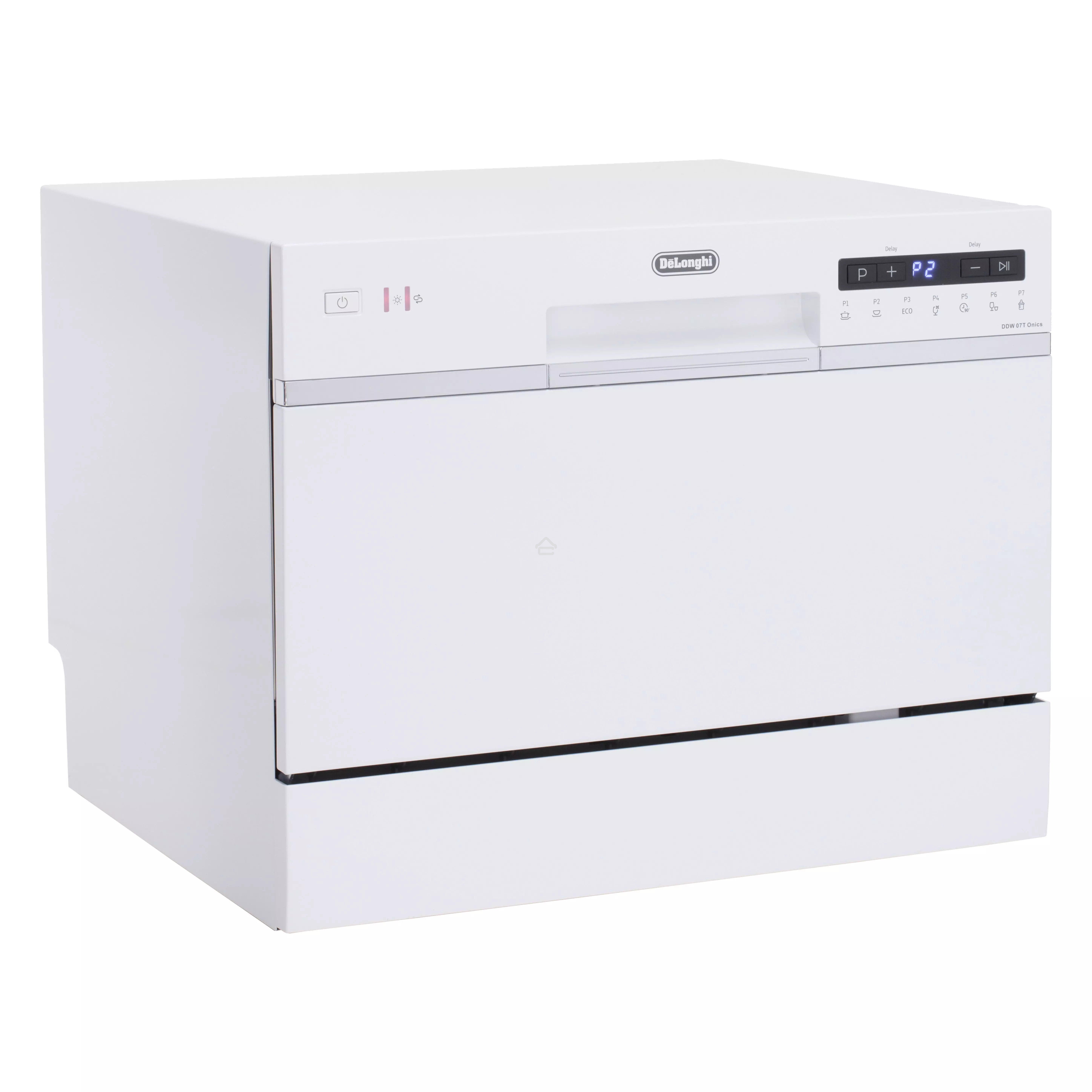 Посудомоечная машина DeLonghi DDW07T Onics, белая, 55 см, 6 компл., 49 дБ, класс A+