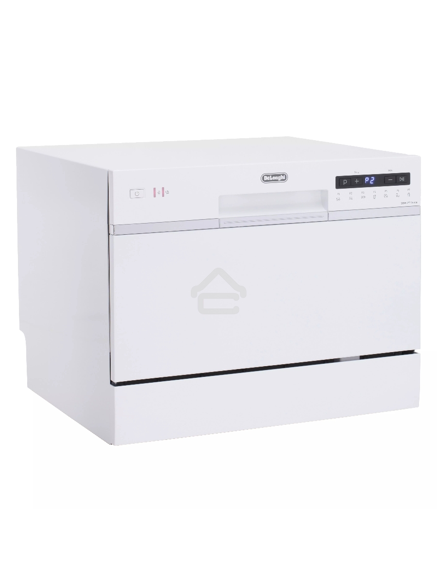 Посудомоечная машина DeLonghi DDW07T Onics, белая, 55 см, 6 компл., 49 дБ, класс A+