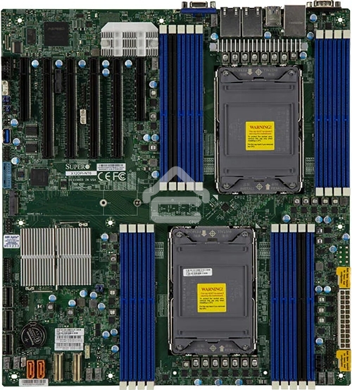 Материнская плата серверная Supermicro X12DPI-NT6-B, сокет LGA4189, Intel C621A, DDR4 ECC, 18xDDR4, 4xPCIe 4.0 x16, 2xPCIe x8, M.2, 14xSATA, 2x10GbE, 4xUSB 3.2, VGA, COM, E-ATX