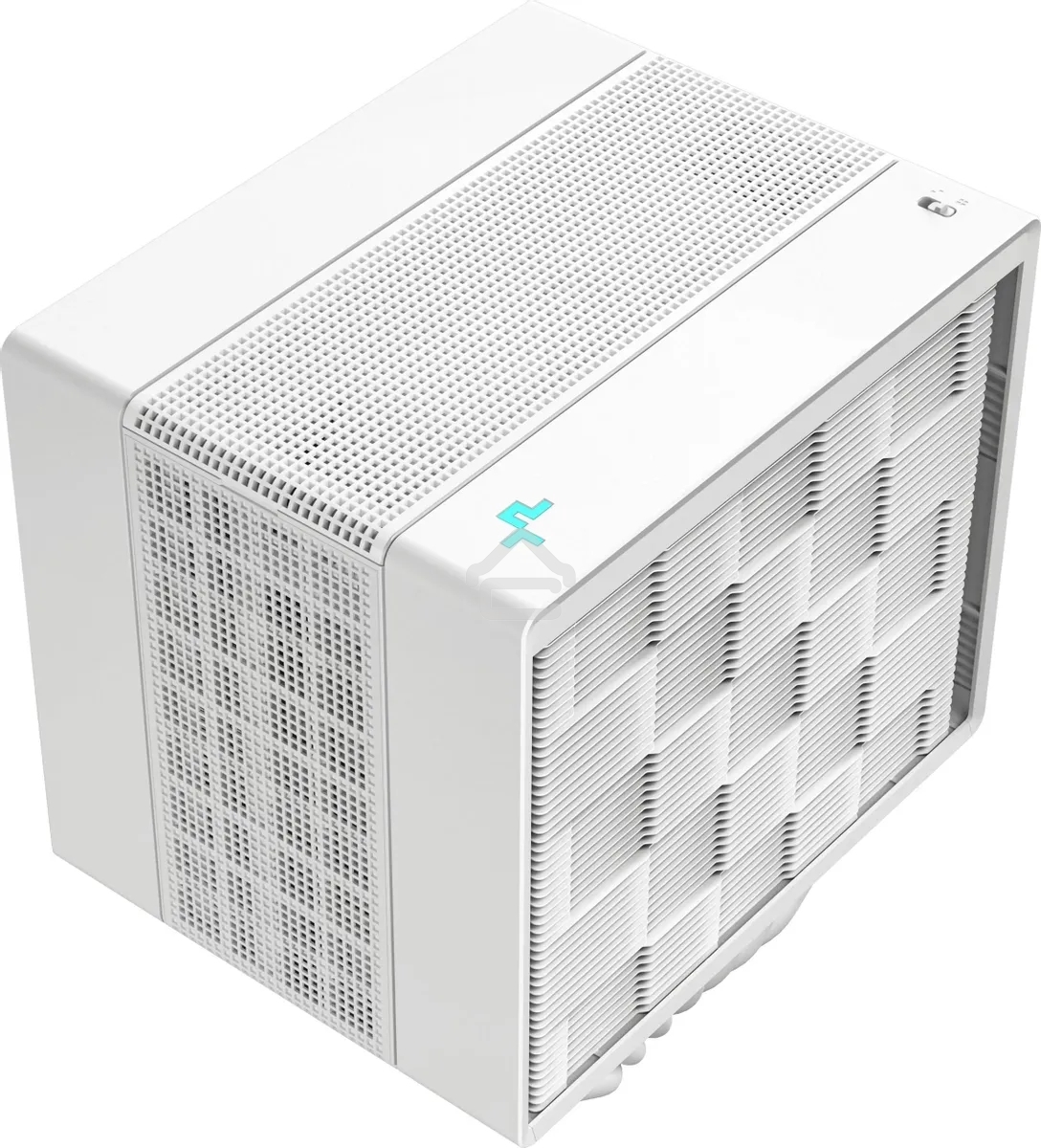 Кулер для процессора DEEPCOOL ASSASIN 4S WH белый, 140 мм, алюминий/медь, 1800 об/мин, 29.3 дБ, 4 pin, 250 Вт, 164 мм