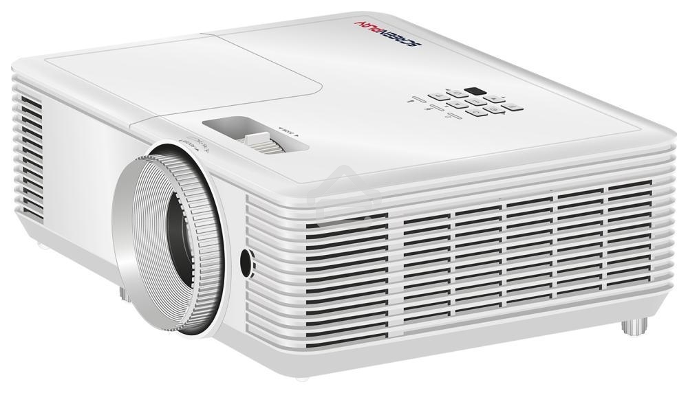 Проектор ScreenPlay INFOCUS SP224ST DLP, XGA, 3800 lm, 30 000:1, 0.62:1, 2xHDMI 1.4, VGA in/out, S-Video, 3.5mm in/out, USB-A, RS-232, лампа 15 000ч.(ECO mode), 10W, 27дБ, 2,9 кг, БЕЛЫЙ