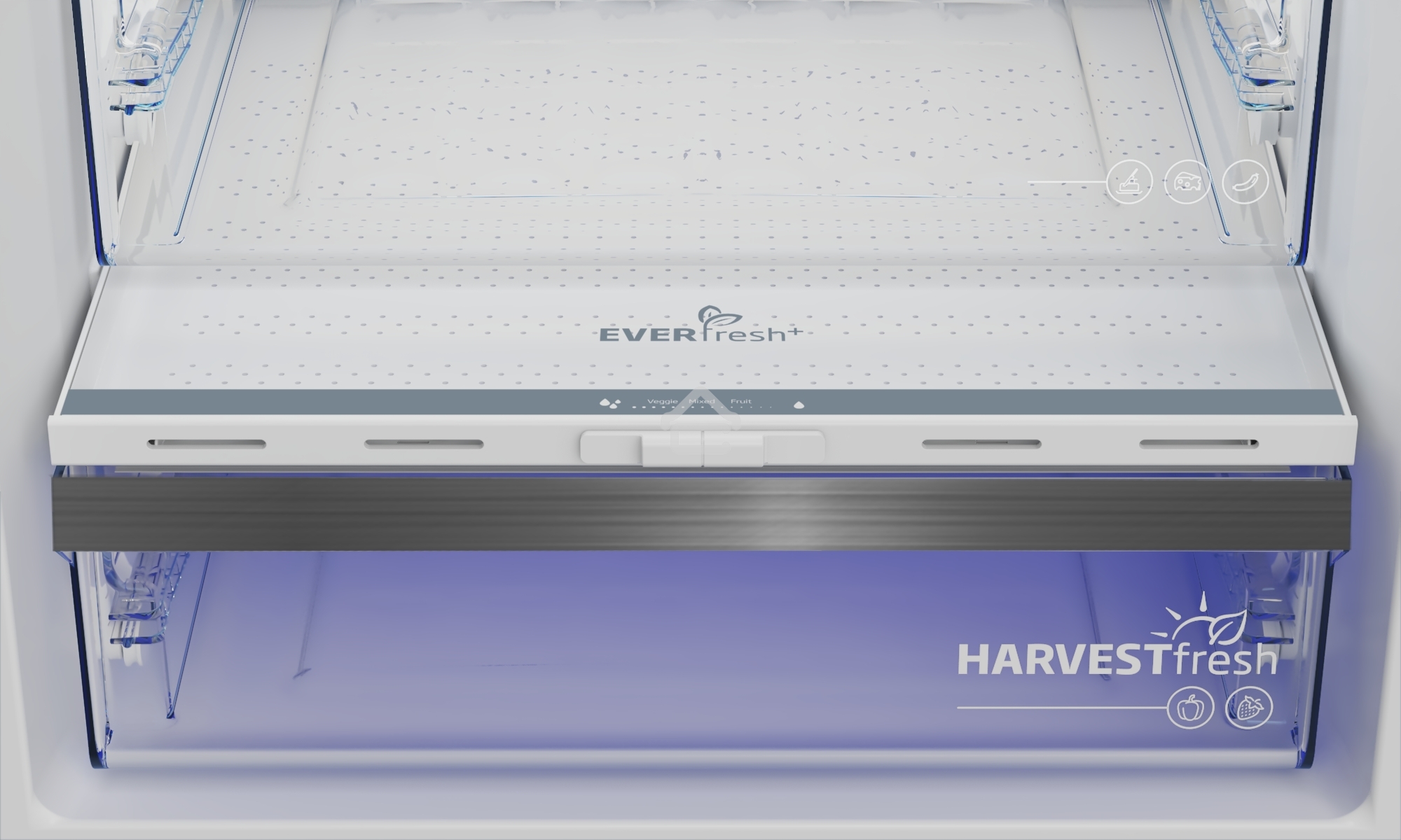 Холодильник Beko B5RCNK363ZXBR антрацит двухкамерный 220/100л морозилка снизу Total No Frost