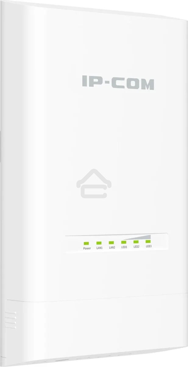 Наружная точка доступа IP-COM CPE12, 5 ГГц, до 867 Мбит/с, IP65, 1х12dbi, PoE, 2х1 Гбит/с, молниезащита 6000В