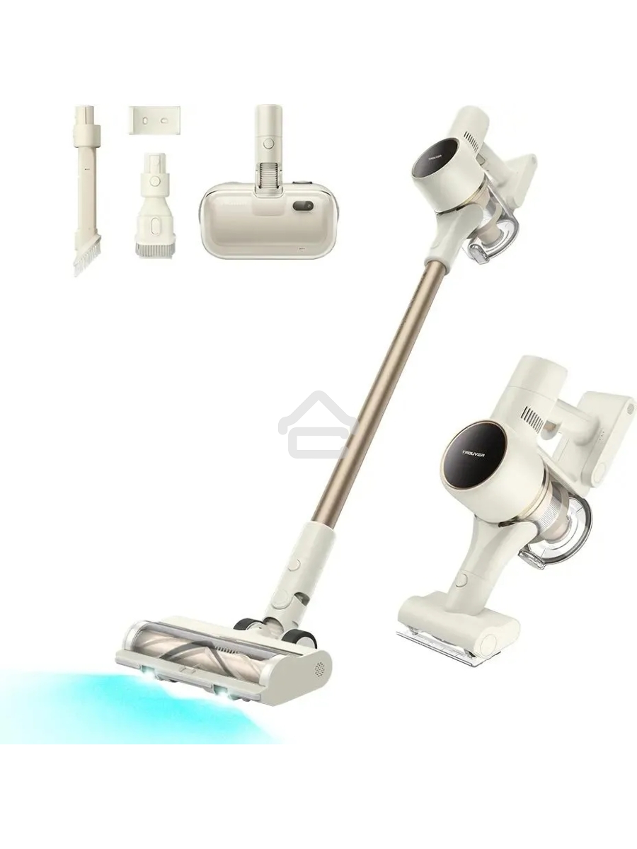 Пылесос ручной Dreame Trouver S3 Detect Aqua 350Вт золотистый/серый