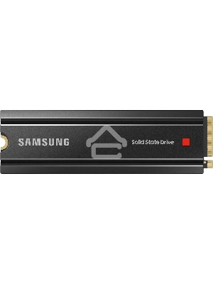 Накопитель SSD Samsung 980 PRO, 1TB, PCIe 4.0 x4, M.2 2280, NVMe, R/W 7000/5000, с радиатором