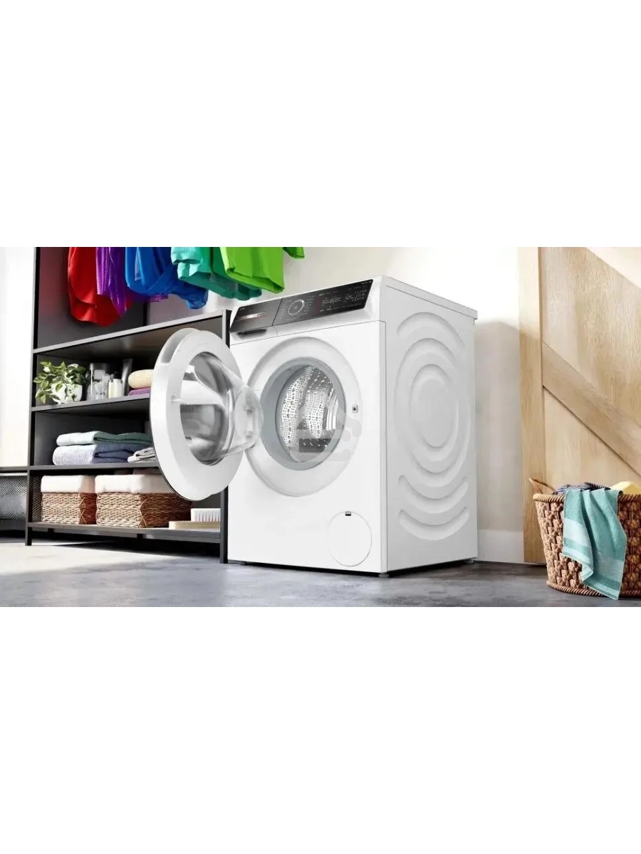 Стиральная машина Bosch Serie 8 WGB256A0ME белый, загрузка фронтальная 10 кг, 1600 об/мин., класс: А