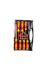 Набор: Отвертки SL 3, 5, 6 / PH 1, 2 / PZ 1, 2, тестер 100-250 В, ЗУБР 