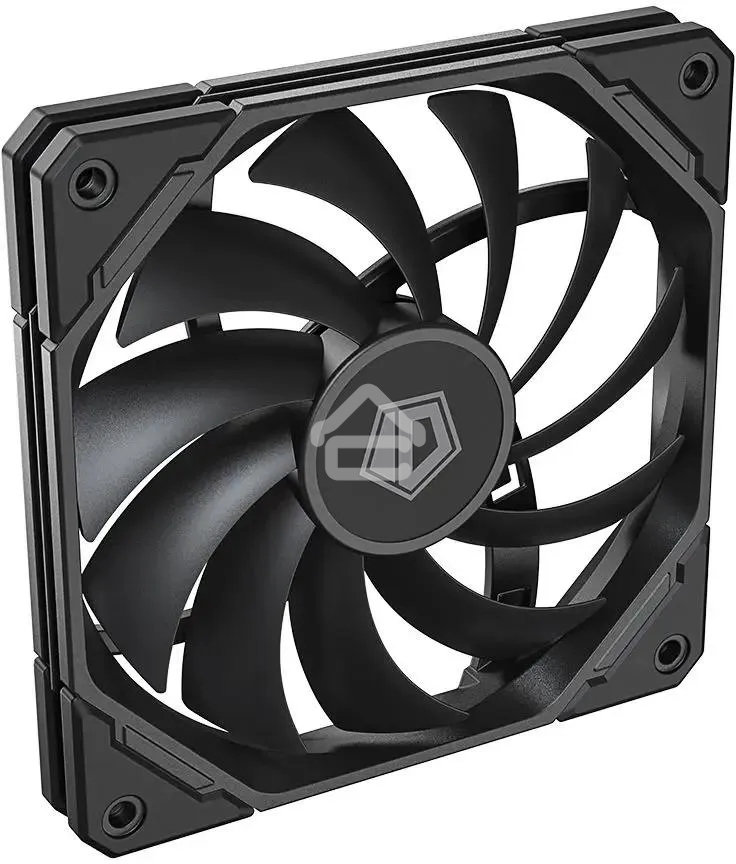 Вентилятор для корпуса ID-Cooling TF-12015-K черный, 120 мм, 2200 об/мин, 32.3 дБ, 4 pin