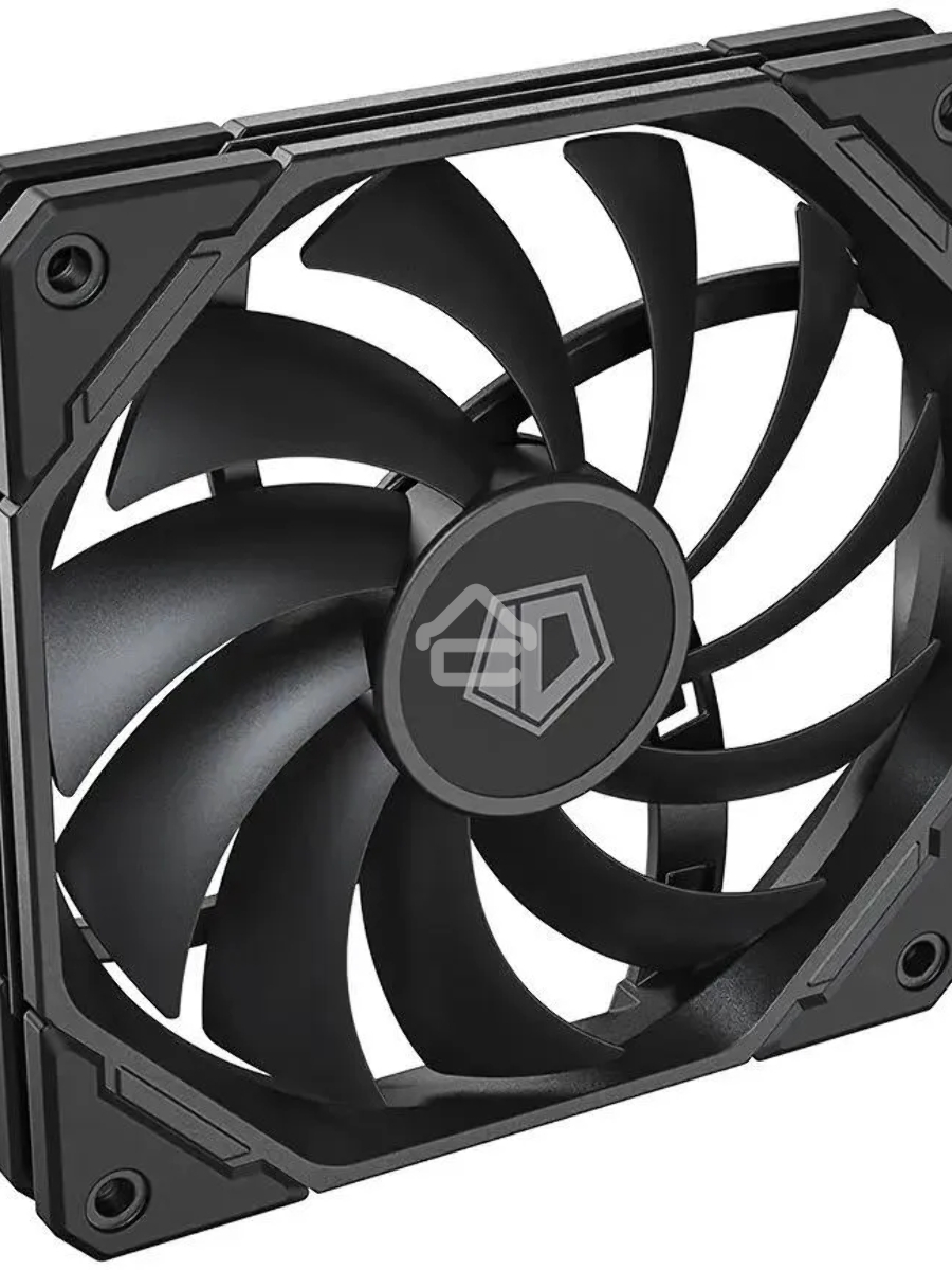 Вентилятор для корпуса ID-Cooling TF-12015-K черный, 120 мм, 2200 об/мин, 32.3 дБ, 4 pin