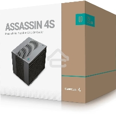 Кулер для процессора DEEPCOOL Assassin 4S черный, 140 мм, алюминий/медь, 1800 об/мин, 29.3 дБ, 4 pin, 250 Вт, 164 мм