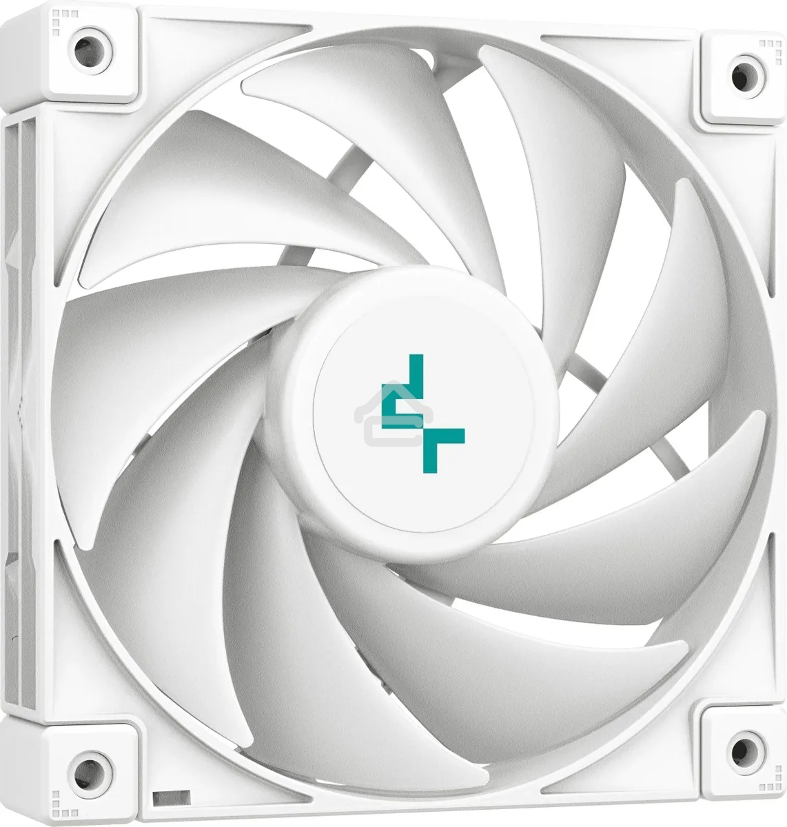 Кулер для процессора DEEPCOOL AK400 WH белый, 120 мм, алюминий/медь, 1850 об/мин, 29 дБ, 4 pin, 220 Вт, 155 мм