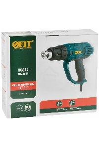 Фен технический FIT HG-2003 2000 Вт, 350/600 °C, 300/500 л/мин, рез. накл., коробка