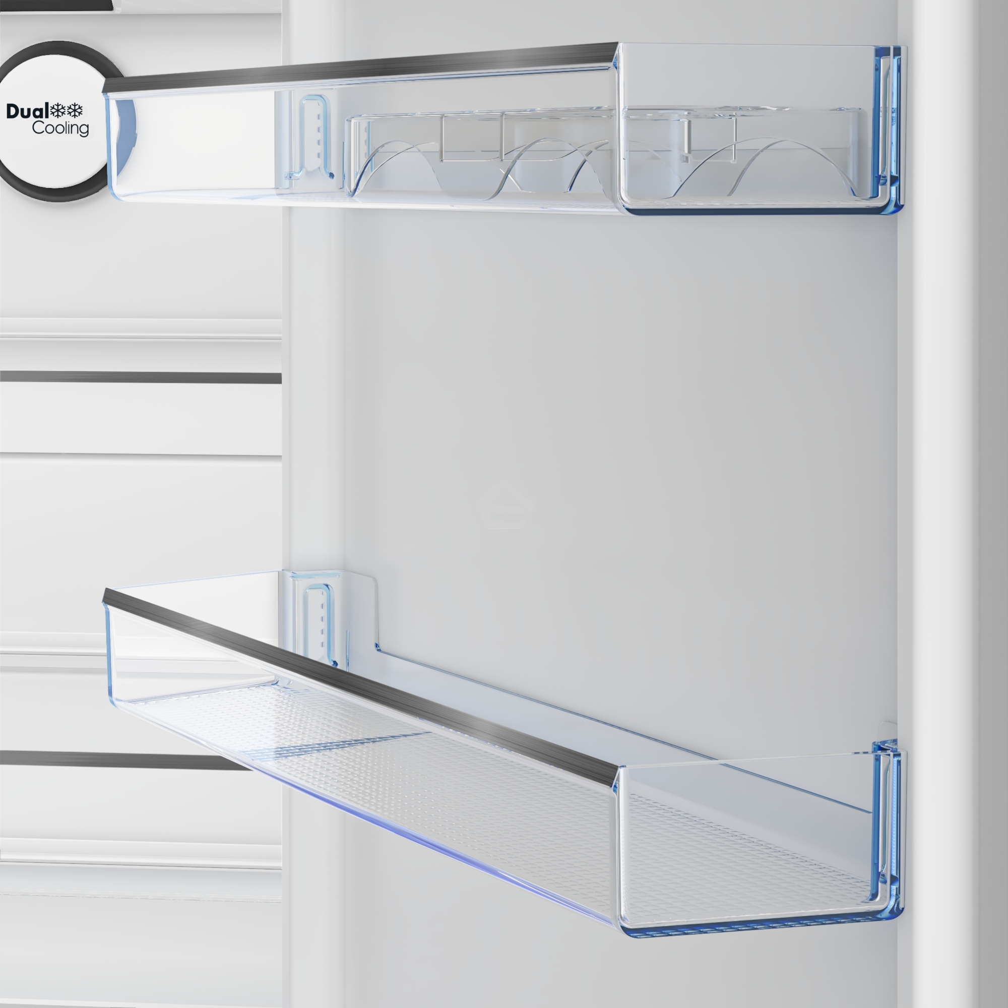 Холодильник Beko B5RCNK363ZXBR антрацит двухкамерный 220/100л морозилка снизу Total No Frost