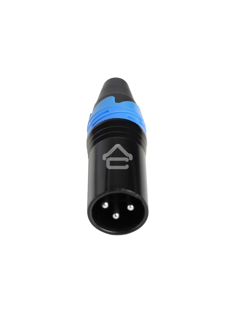 Комплект кабельных разъемов Wize WXLR-3PM-5 XLR 3 pin, (вилка), 5 шт. в комплекте
