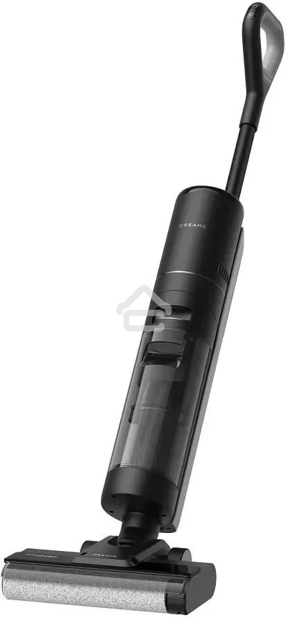 Пылесос вертикальный моющий Dreame Wet and Dry Vacuum H12S черный, питание от аккумулятора, 300 Вт, уборка влажная/сухая, пылесборник 0.7 л, работа от АКБ max 35 мин