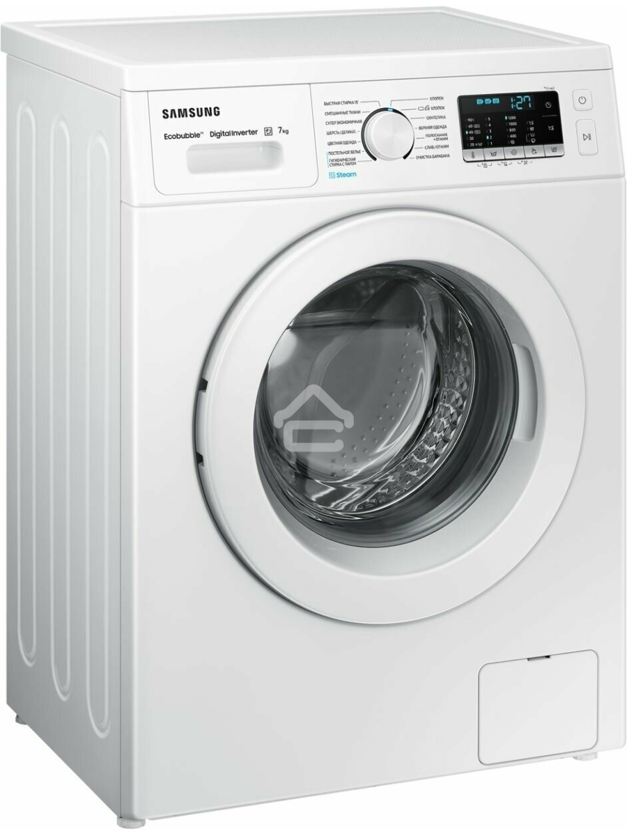 Стиральная машина Samsung WW70AG5S21EE белый, загрузка фронтальная 7 кг, 1200 об/мин, класс: A+++