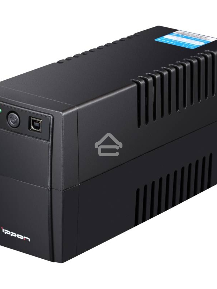 Источник бесперебойного питания Ippon Back Basic 1050 Euro 600Вт 1050ВА черный
