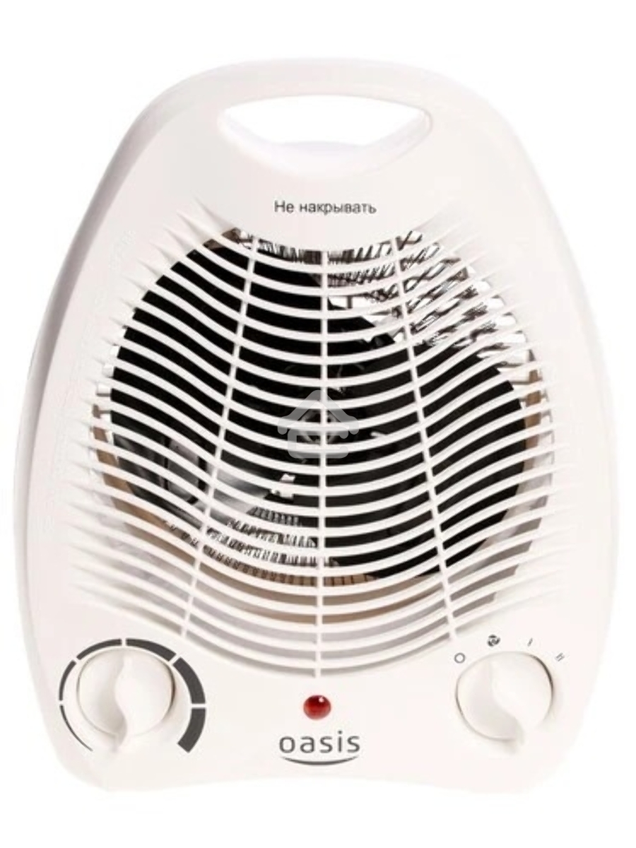 Тепловентилятор Oasis SB-20R белый, 2000 Вт, 20 м2