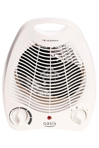 Тепловентилятор Oasis SB-20R белый, 2000 Вт, 20 м2