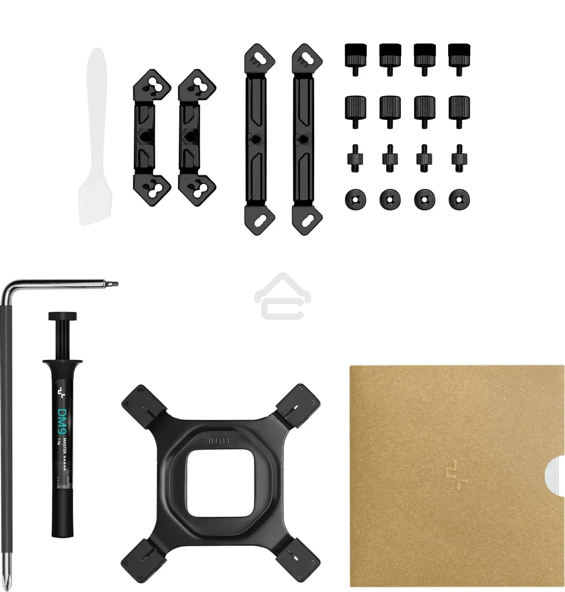 Кулер для процессора DEEPCOOL Assassin 4S черный, 140 мм, алюминий/медь, 1800 об/мин, 29.3 дБ, 4 pin, 250 Вт, 164 мм