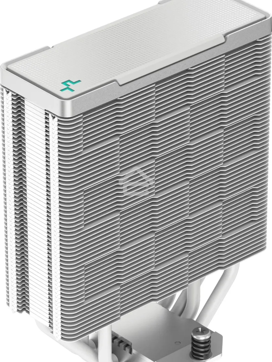Кулер для процессора DEEPCOOL AK400 WH белый, 120 мм, алюминий/медь, 1850 об/мин, 29 дБ, 4 pin, 220 Вт, 155 мм