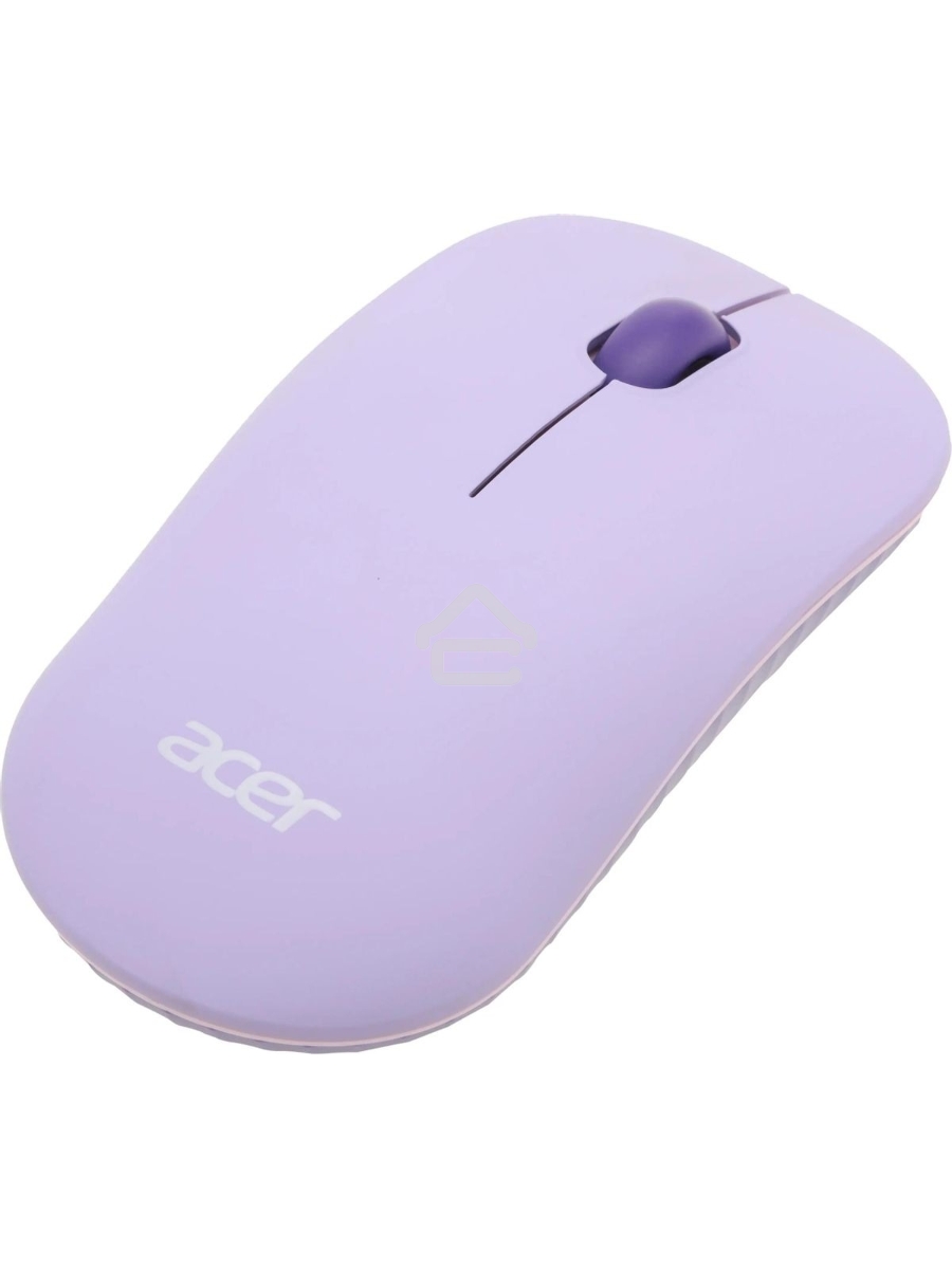 Клавиатура + мышь Acer OCC205 беспроводной USB, 1200 dpi, фиолетовый