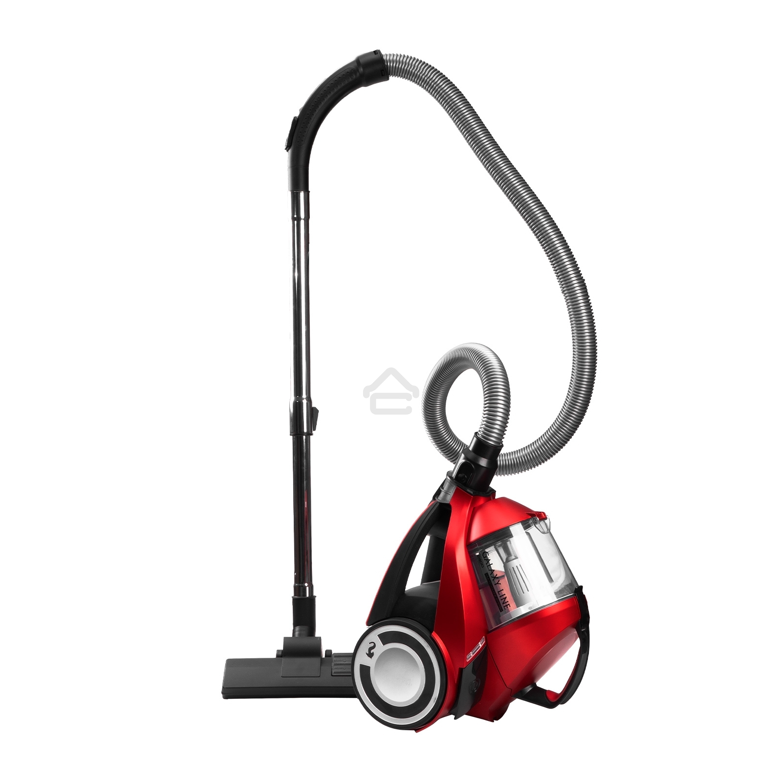 Пылесос Galaxy Line GL 6224 красный/черный, 300/2400 Вт, уборка сухая, пылесборник контейнер, 2 л