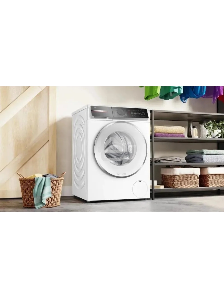 Стиральная машина Bosch Serie 8 WGB256A0ME белый, загрузка фронтальная 10 кг, 1600 об/мин., класс: А