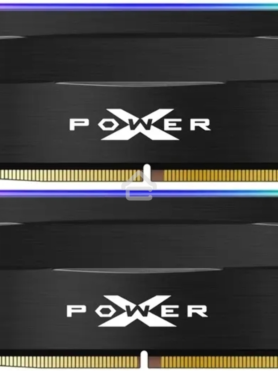 Оперативная память Silicon Power Xpower Zenith, DDR5, 32GB (2x16 GB), 5600 MHz, CL40, DIMM, радиатор, RGB, чёрный, ECC