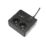 Бытовой удлинитель PowerCube, 2р с/з вык.,3USB, 3500 Вт, 16А, 1.9 м, 3*1,0 (черный) квадрат PC-1B-2M