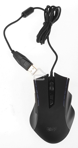 Игровой набор Qumo Dominator K66/M83, кл-ра проводная, 104+8 клавиш, подсветка радужная, мышь проводная, оптическая, 4 цвета, 1200/1600/2400/3200 dpi
