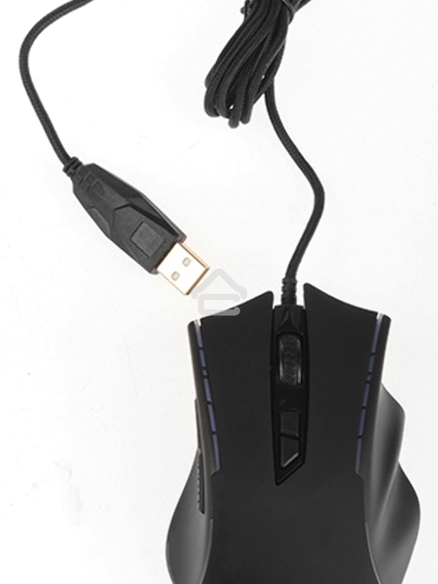 Игровой набор Qumo Dominator K66/M83, кл-ра проводная, 104+8 клавиш, подсветка радужная, мышь проводная, оптическая, 4 цвета, 1200/1600/2400/3200 dpi