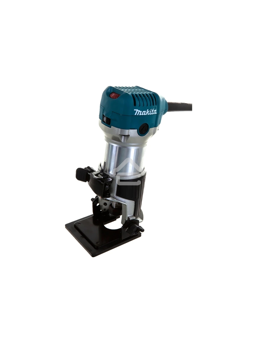 Фрезеры Makita RT0700CX2 Фрезер кромочный,{710Вт,10000-30000об\м,цанга-6-8мм,1.8кг,сум,прям направляющая,погруж и накл подошвы}