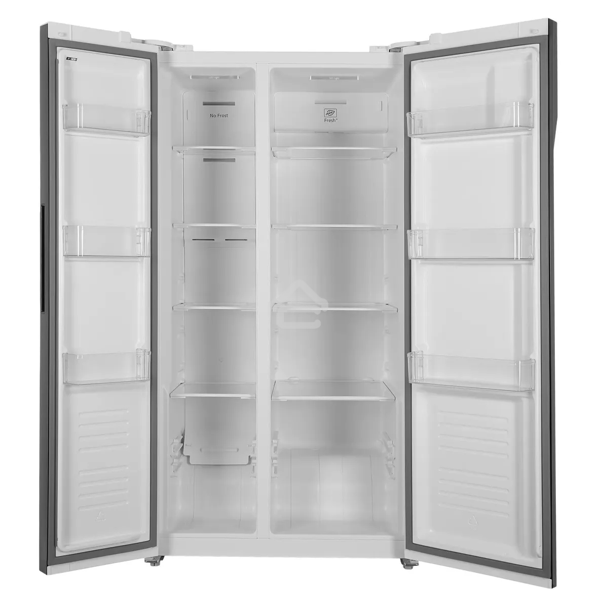 Холодильник Hyundai CS5003F белое двухкамерный 331/165л морозилка сбоку, Total No Frost, Side by Side