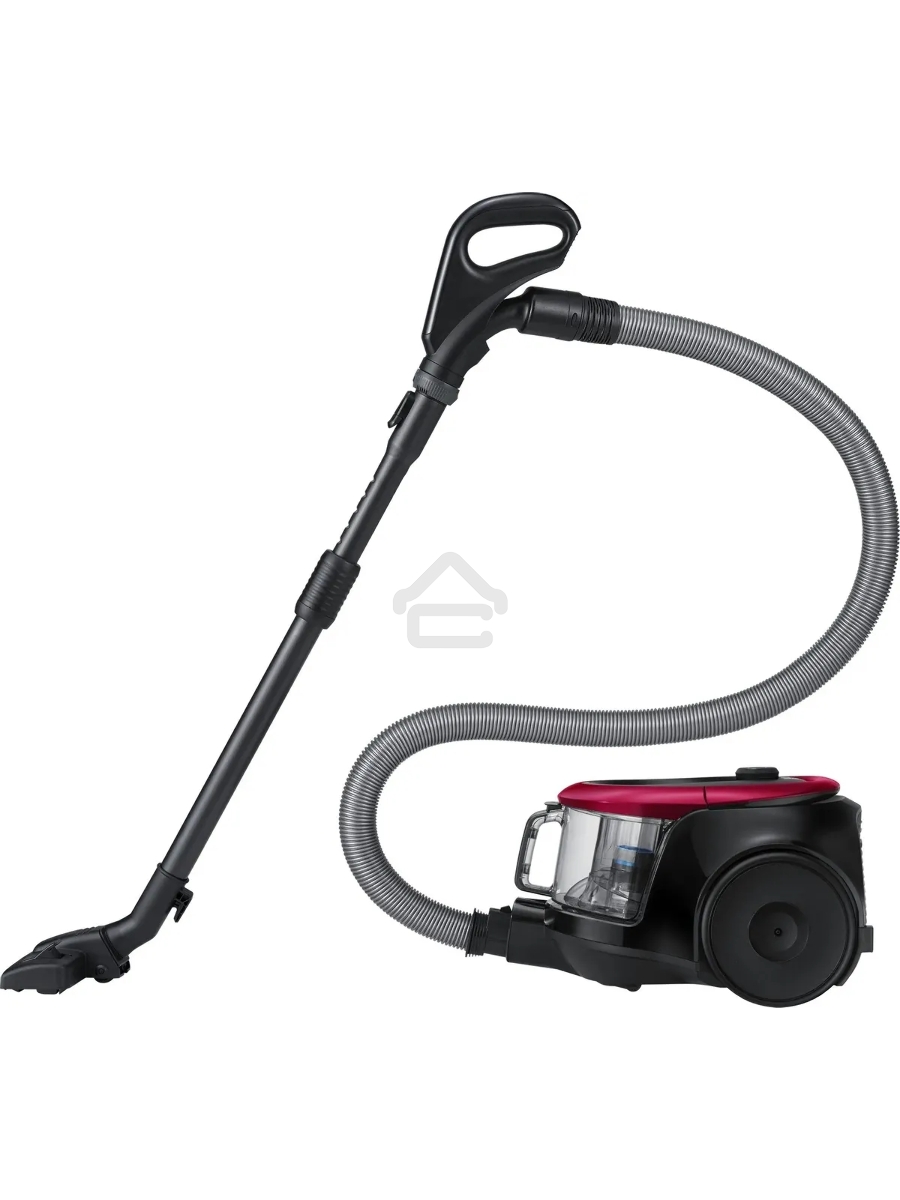 Пылесос Samsung SC18M21C0VR красный, 380/1800 Вт, уборка сухая, пылесборник контейнер 1.5 л