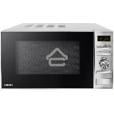 Микроволновая печь Centek CT-1586 серебристый, 20 л, 700 Вт, поворотный механизм/кнопки