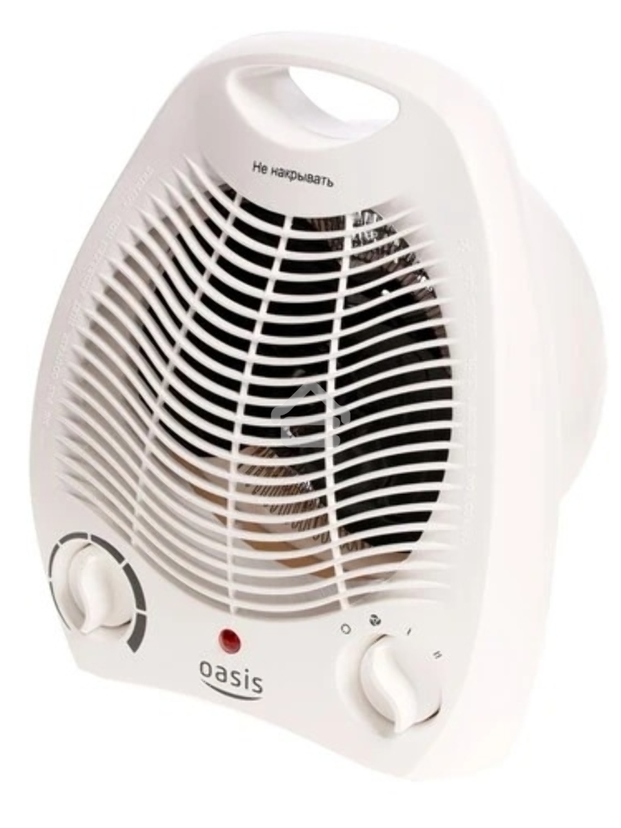 Тепловентилятор Oasis SB-20R белый, 2000 Вт, 20 м2