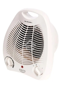 Тепловентилятор Oasis SB-20R белый, 2000 Вт, 20 м2