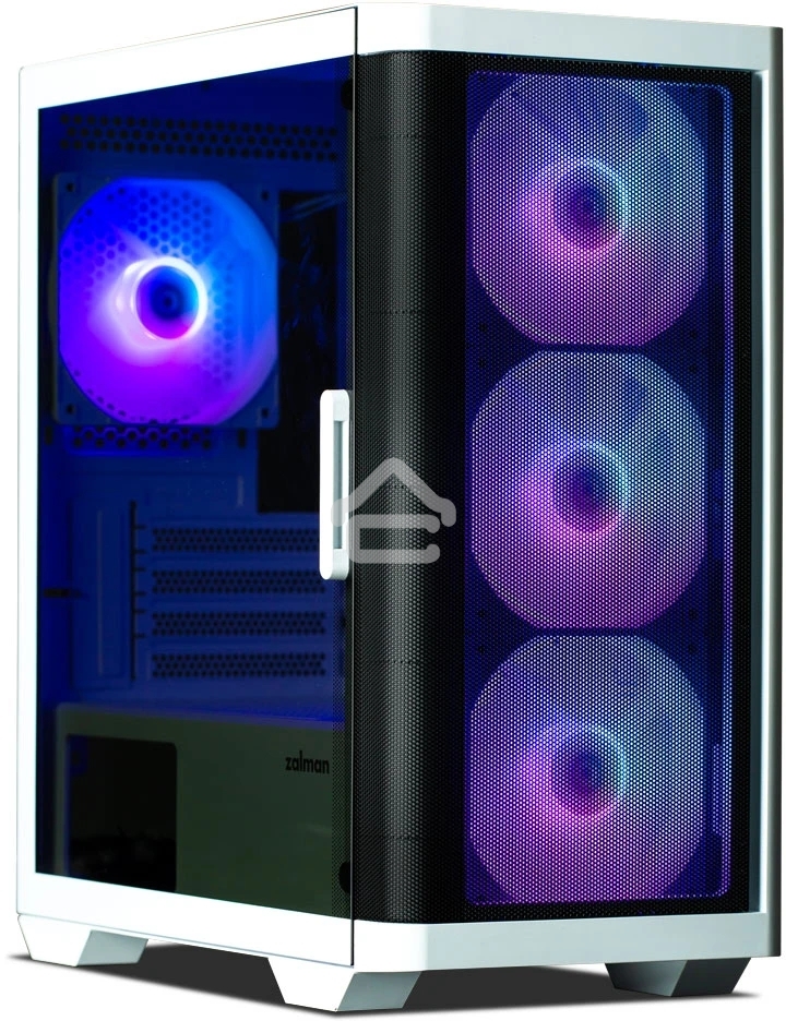 Компьютерный корпус MiniTower Zalman M4 белый mATX (без блока питания)