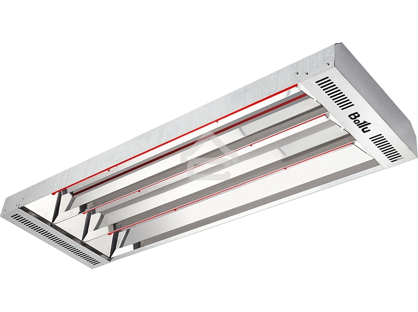 Обогреватель инфракрасный Ballu BIH-T2-4.5 серый, 4500 Вт, 45 м2