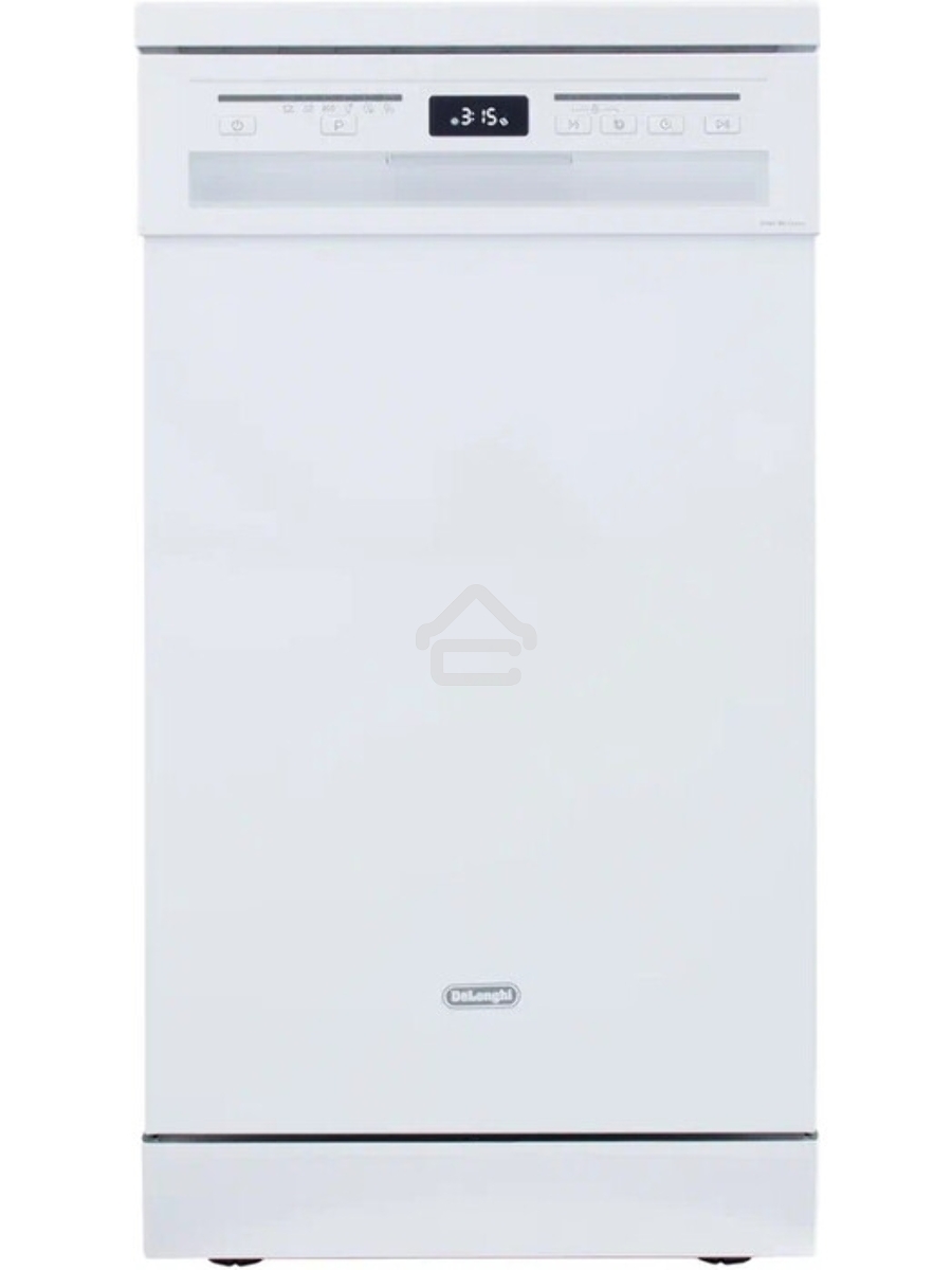 Посудомоечная машина DeLonghi DDWS09S Citrino, белая, 44.8 см, 9 компл., 49 дБ, класс A++