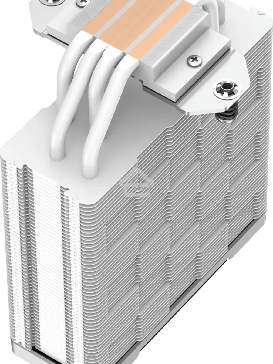 Кулер для процессора DEEPCOOL AK400 WH белый, 120 мм, алюминий/медь, 1850 об/мин, 29 дБ, 4 pin, 220 Вт, 155 мм