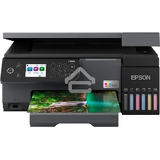 МФУ струйное Epson EcoTank L8100 (C11CK94***), A4, цветной, печ. до 8 стр/мин., 5760 x 1440 dpi (печ.), 1200x4800dpi (скан.), USB, Wi-Fi