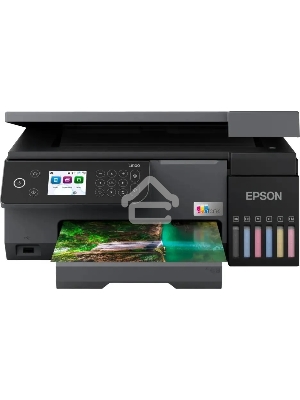 МФУ струйный Epson EcoTank L8100 (C11CK94***), A4, цветной, печ. до 8 стр/мин., 5760 x 1440 dpi (печ.), 1200x4800dpi (скан.), USB, Wi-Fi