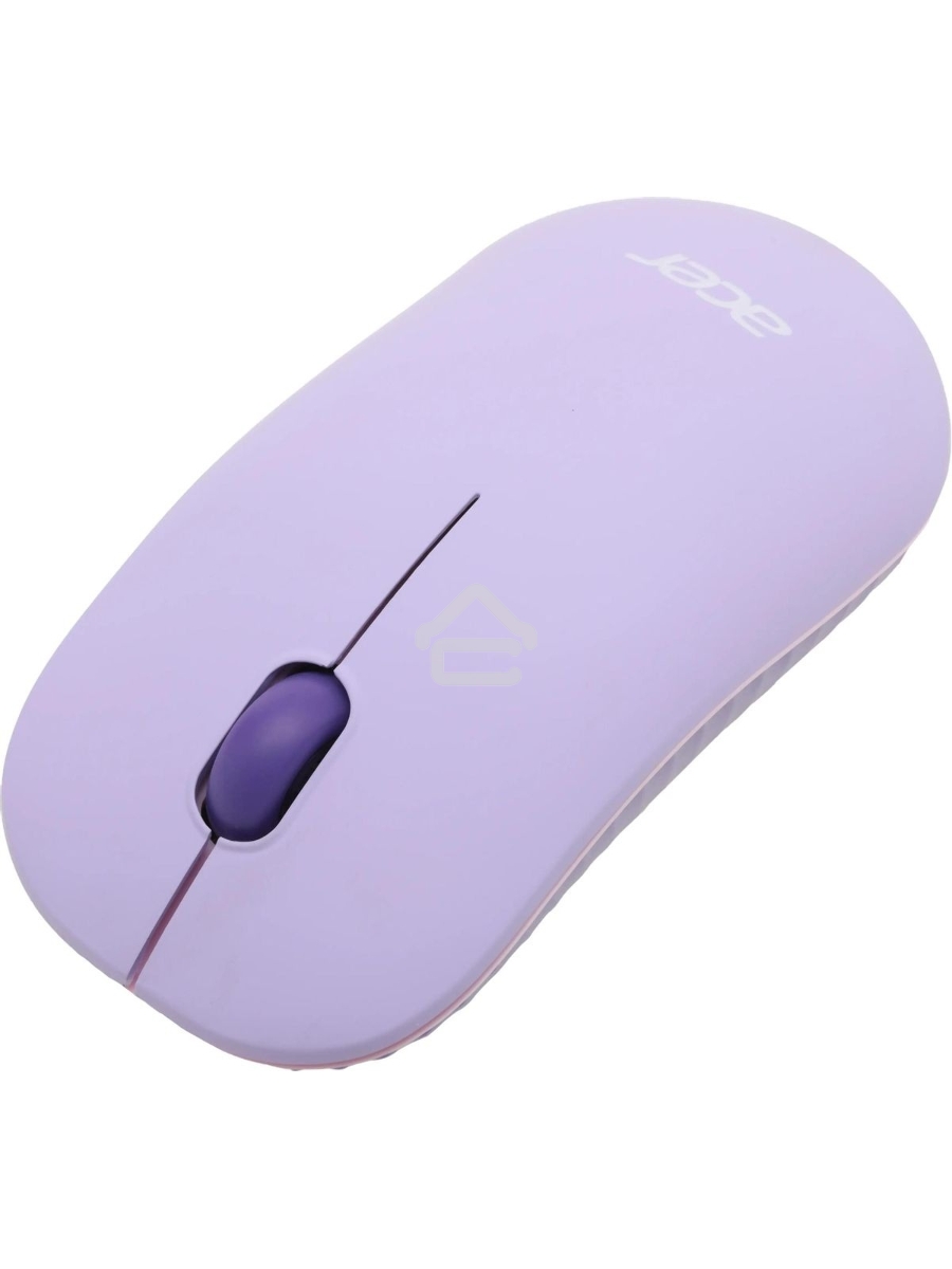 Клавиатура + мышь Acer OCC205 беспроводной USB, 1200 dpi, фиолетовый