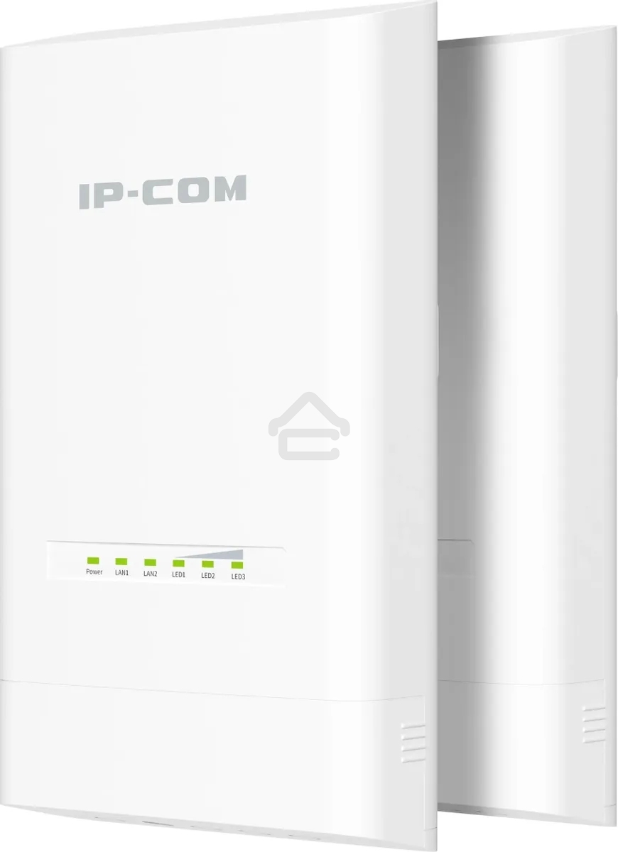 Наружная точка доступа IP-COM CPE12, 5 ГГц, до 867 Мбит/с, IP65, 1х12dbi, PoE, 2х1 Гбит/с, молниезащита 6000В