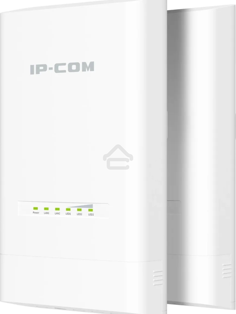 Наружная точка доступа IP-COM CPE12, 5 ГГц, до 867 Мбит/с, IP65, 1х12dbi, PoE, 2х1 Гбит/с, молниезащита 6000В